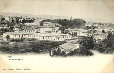 Irún — Vista geral — Hauser y Menet, Madrid, n° 312