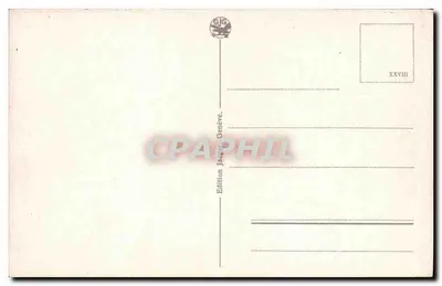 Genève - Pałac Narodów — wydawca Jaeger, n° 65 — Rewers