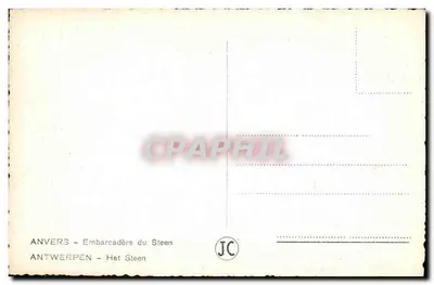 Embarcadère du Steen — Antwerpen — JC — Rewers