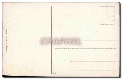 Libau. Vista interna da igreja católica — Editora: N. Kruck, Libau, n° 5109 — Verso