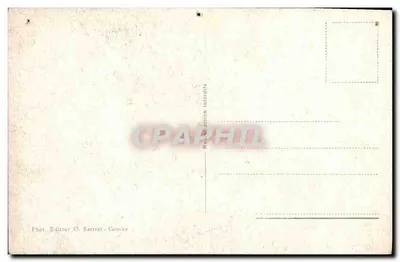 Genève — Le Nouveau Palais de la Société des Nations — Éditeur O. Sartori — Verso
