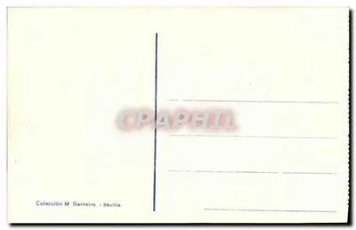 Sevilla: Katedra, nawy centralna — seria 55 — wydawca nie widoczny — Rewers