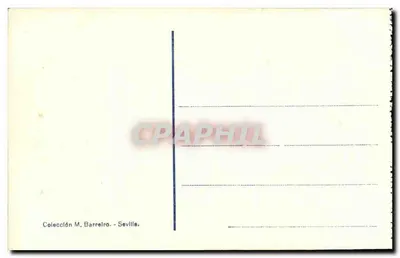 Sevilla: Katedra, Kaplica Królewska — seria 59 — wydawca nie widoczny — Rewers