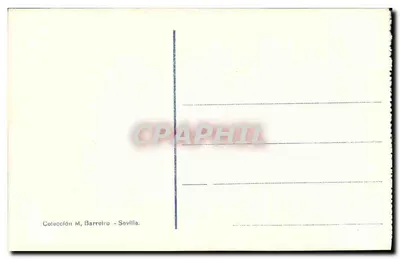 Sevilla: Patio de los naranjos — wydawca nieznany, nr serii 57 — Rewers