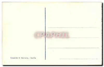 Sevilla: Katedra, brama baptystyczna — n° 49 — kolekcja M Barreiro — Rewers