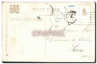 Charing Cross — levendige uitzicht — A. Barraud — Achterkant