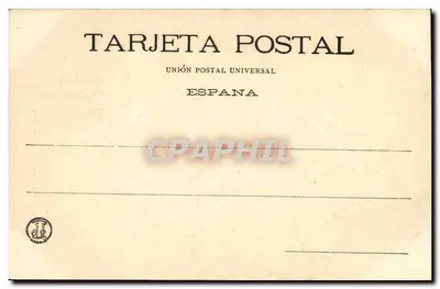 Portada do Hospital de Santa Cruz — Toledo — Fototipia Lachules, Madrid, n° 46 — Verso