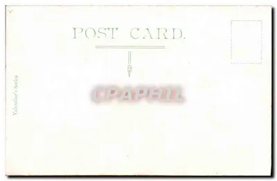 Castelo de Stalker — sede dos Stewart d'Appin — editor Valentine & Series — Verso