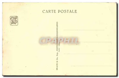 Exposición Colonial Internacional — París 1931 — Jardín del Congo Belga — Pabellón de Transportes — H. Lacoste, Arquitecto S.A.D.G. — Reverso