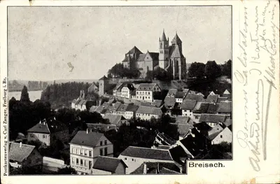 Bilhete postal antigo Breisach