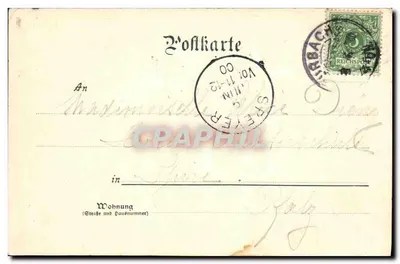 Kalblin — Pamiątka z Kalblin — Verlag von J. Küster, Altweier, nr 13262 — Rewers