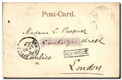 Native Military Band — groupe de musiciens en uniforme — éditeur non visible — Verso