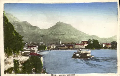 Riva - Vista Geral — vista geral do lago — edição Gino Bianchi