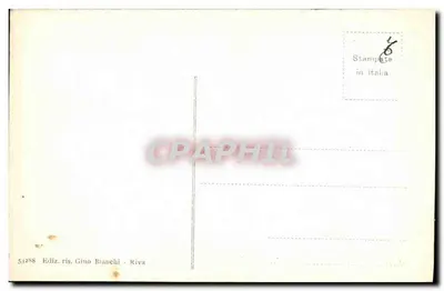 Riva - Vista Geral — vista geral do lago — edição Gino Bianchi — Verso