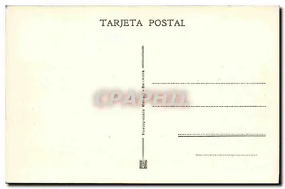 Sevilla - Wystawa Ibero-Amerykańska. Pabellón Sztuk Pięknych — Rewers