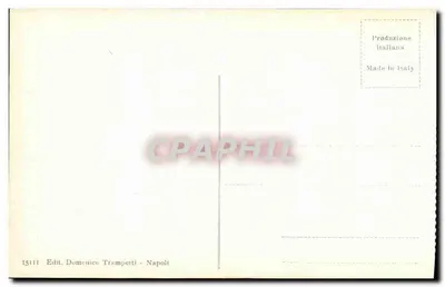 Pompeia — Casa de Cornelio Rufo — editor Domenico Trampetti, Nápoles — Verso