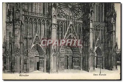 Catedral de Colônia — Três portais — editor não identificado