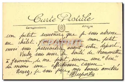 TUNIS — Rezydencja z lotu ptaka — Lib. Yvorra et Barlier — Tunis — Rewers
