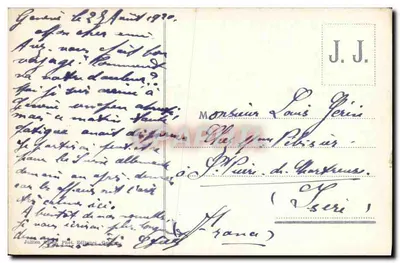 Ginebra — El Puerto — J.J. 8997 — Reverso