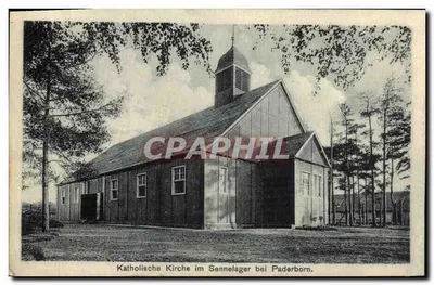 Igreja católica em Sennelager perto de Paderborn — editor A. Ophoven, Paderborn