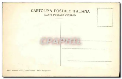 Capri - Marina pequena - Sant'Andrea — editor Brunner & C., Como-Zurich, n° 8163 — Verso