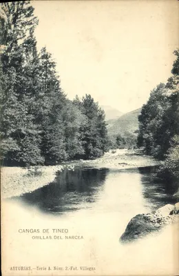 Cangas de Tineo — Brzegi Narcei — Fot. Villegas, seria A, nr 2