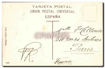 São Juan de la Rambla — Tenerife — wydawca Nobrega's English Bazar, nr 3234 — Rewers