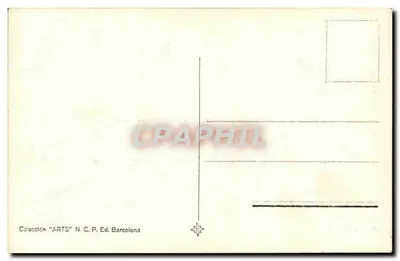 Lluch — Wnętrze kościoła — N.C.P. N°474 — Rewers