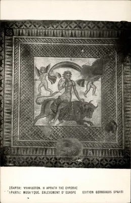 Sparta: Mosaico. Rapt de Europa — Edição Georgiadis Sparti