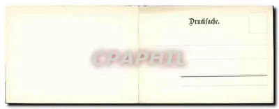 CARTE DOUBLE Panorama da Wengernalp — Verso