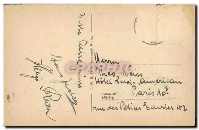 Berlin — Nowa Narodowa Galeria Sztuki (dawniej Królewski Pałac) — seria L.W.B. Rembrandt Nr 93 — Rewers