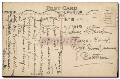 Vista panorâmica de Septington — Brighton — série 'Septington' por W. & G. F. S. Ltd. — Verso