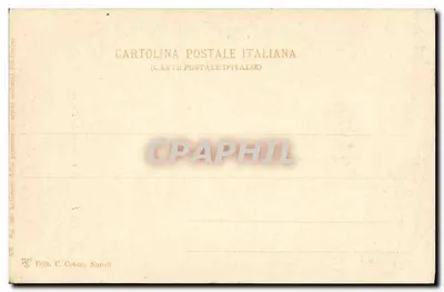 Pozzuoli — Podziemne pomieszczenia amfiteatru — Wyd. C. Cotini, Neapol — Rewers