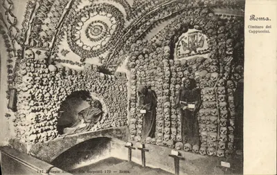 Cimitero dei Cappuccini — Rzym — Ernesto Richter, Via Serpenti 170 — Rzym