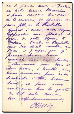 Camp des Madeleines I — Dakar — Afryka Zachodnia Francuska — Ogólna kolekcja Fortiera — Rewers