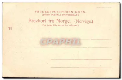 Trondheim — Domkirken — N.K. No. 1 — Verso