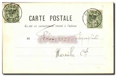 Maison-Carrée - La Marché — Griser Alger, n°223 — Verso