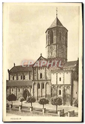 Rosheim — Igreja de São Etienne — Editor Braun & Cie, Dornach