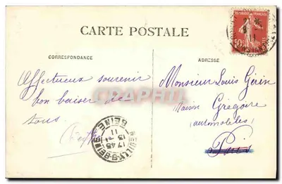 Bordj-Bou-Arreridj — Vue partielle. Le centre — J. Geiser, phot.-Alger. — Rewers
