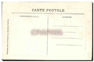 Toulouse — Pont suspendu, Hospice de la Grave — Fototipia de Arte e Indústria do Sudoeste — Verso