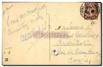 Montréjeau (Hte-Garonne) — Hotel do Parc — Fototipia Labouche Frères, Toulouse — Verso