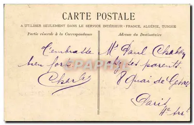 Luchon - The Castelviele Tower — publisher Luchon, n° 2282 — Back