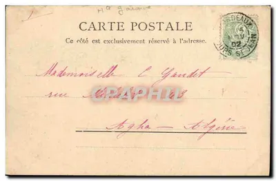 A Vale da Pique — Bagnères-de-Luchon — R.&J.D. 10854 g — Verso