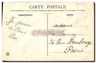 Luchon — Widok z Chaumière — Pyrenées (1. seria) — Rewers