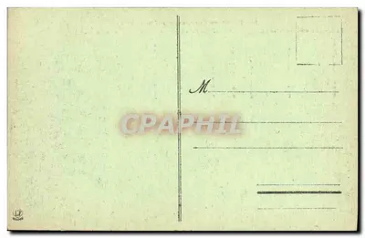 Luchon — Prawa część łańcucha Pyrenäów widziana z Hôtel des Pyrénées — 1. seria — Rewers