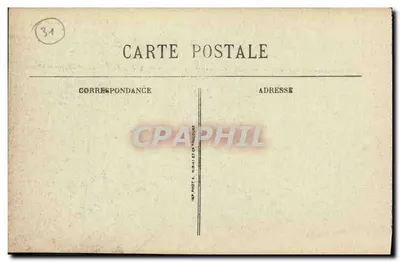 Toulouse — La Rue de Metz — BR-4316 — Achterkant