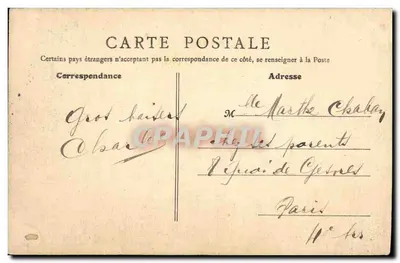 Toulouse - Vista generale, scattata dal campanile della Dalbade — J. Picot, editore, Toulouse — Verso