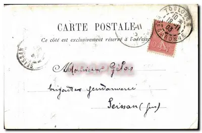 Toulouse — Saint-Étienne. Kathedraal — L. S. J. n° 2. — Achterkant