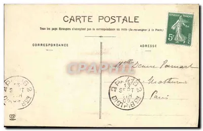 Toulouse — Boulevard de la Gare — Phototype Labbuche, Toulouse, n°55 — Rewers