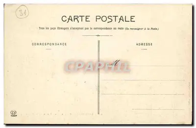 Toulouse - Cloître (Lyceum) — editor T.P. (nº 63) — Verso